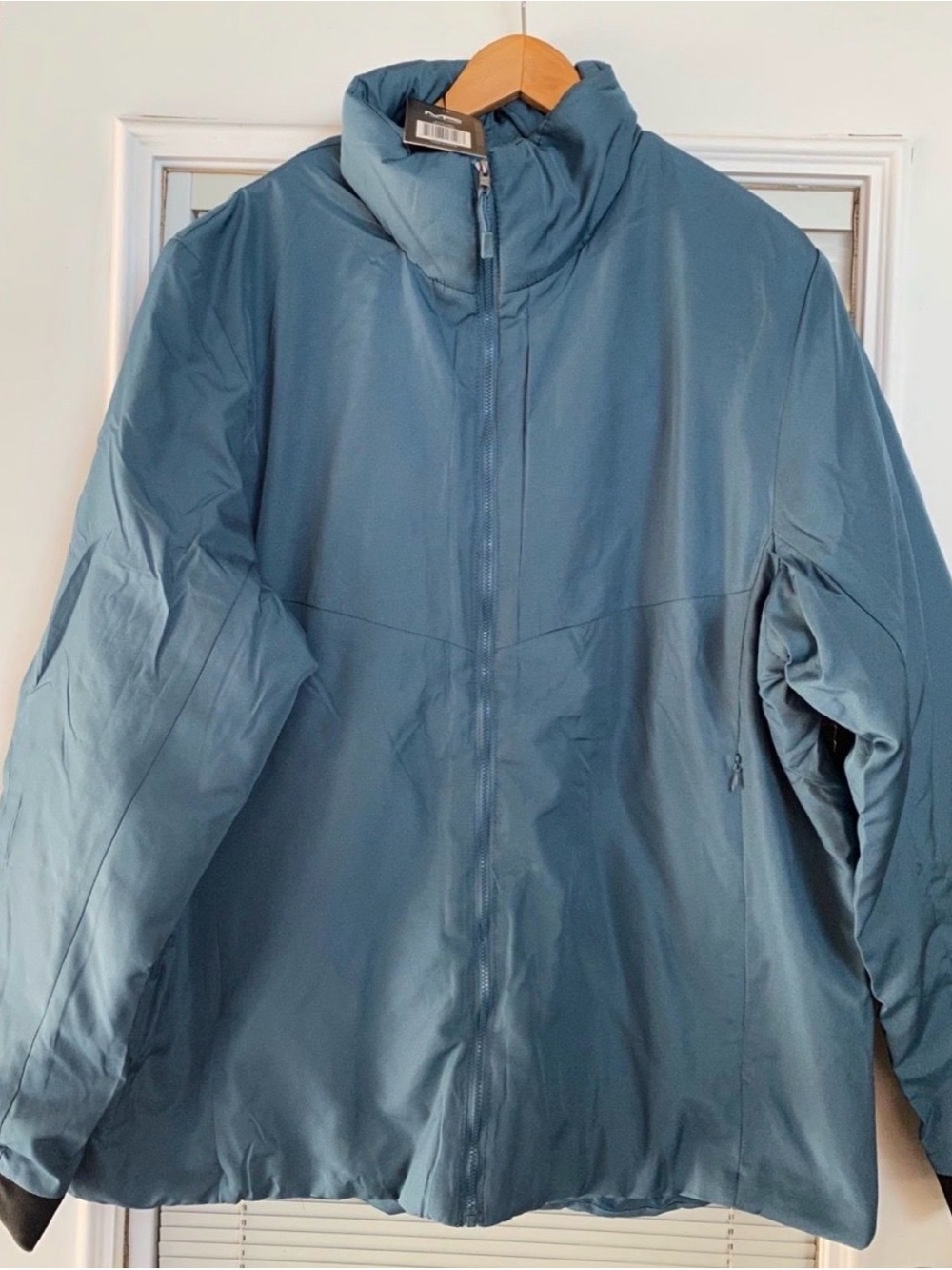 Mack Russo Men’s Hybrid Jacket XXL 2XL Blue Teal Full Zip NWT